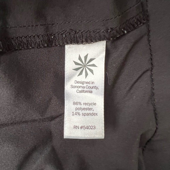 ATHLETA black A line Skort Size 6 - Picture 5 of 8